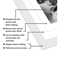 art street White Large Size Wall Photo Frame image 5