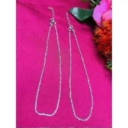 Arte Jewels 925 Sterling Silver Payal For Women-picture-19