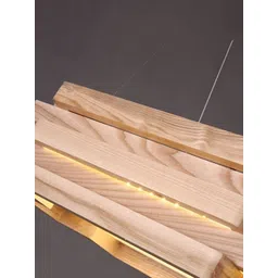 Artica Brown & White Textured Contemporary Ceiling Lamp-picture-13