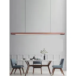 Artica Brown & White Wooden Contemporary Ceiling Lamp-picture-19