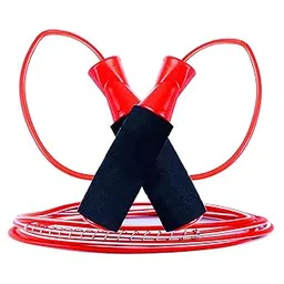 ARTINO Fitness Red Jumping Skipping Rope for Gym Training, Exercise and Workout Ball Bearing Skipping Rope-picture-30