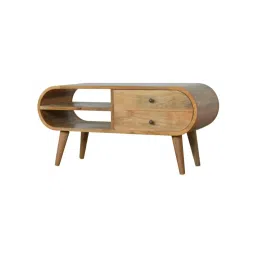 Artisan Furniture Brown London Media Unit (Natural Oak-ish Finish) image 2