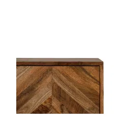 Artisan Furniture Muna Solid Brown Mango Wood Side Table image 4