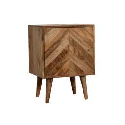 Artisan Furniture Muna Solid Brown Mango Wood Side Table image 3