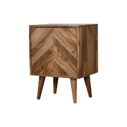 Artisan Furniture Muna Solid Brown Mango Wood Side Table image 2