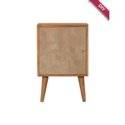 Artisan Furniture Solid Brown Mango Wood Side Table-picture-34