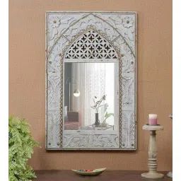 artisans rose Rust Mango Wood French Wall Mirror-picture-31