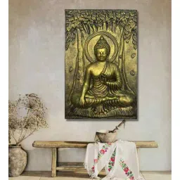 artociti Bhumisparsha Mudra Buddha 3D Relief Mural-picture-15