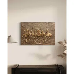 artociti The 7 Horses 3D Relief Wall Mural-picture-4