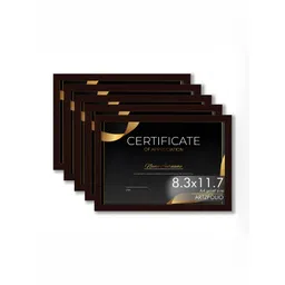 ArtzFolio Brown 5 to 7 Pieces Wood Wall Photo Frames image 1