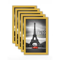 ArtzFolio Gold-Toned 5 to 7 Pieces Wood Wall Photo Frames-picture-35