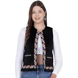 aruna kullu handloom Nehru jacket women with embrodery work-picture-34