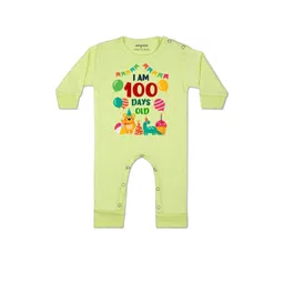 arvesa 100 Days Birthday Printed Baby Rompers-picture-38