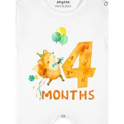 Arvesa 4 Month Printed Bodysuit image 3