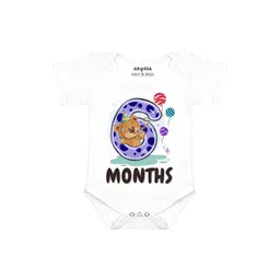 Arvesa 6 Month Baby Printed Bodysuit-picture-27