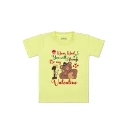arvesa Be My First Valentine Printed Kids Tshirt-picture-38