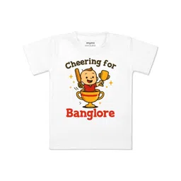 arvesa Cheering For Bangalore Printed Kids Tshirt-picture-38