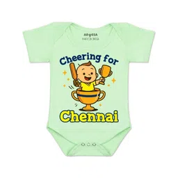 arvesa Cheering For Chennai Printed Romper-picture-24