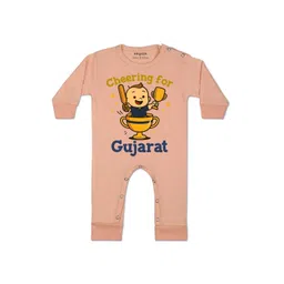 arvesa Cheering For Gujarat Printed Baby Rompers-picture-12