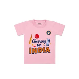 arvesa Cheering For India Printed Kids Tshirt-picture-43