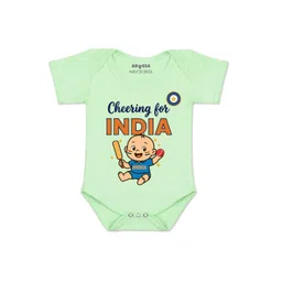 arvesa Cheering For India Printed Romper-picture-27