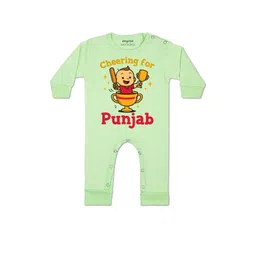 arvesa Cheering For Punjab Printed Baby Rompers-picture-49
