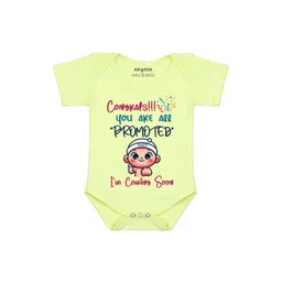 Arvesa Congrats All Are Promoted Coming Soon Printed Bodusuit-picture-34