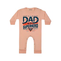 Arvesa Dad Is My Superhero Printed Bodysuit-picture-42