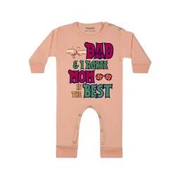 Arvesa Daddy & I Agree Mom Is Best Printed Bodysuit-picture-24