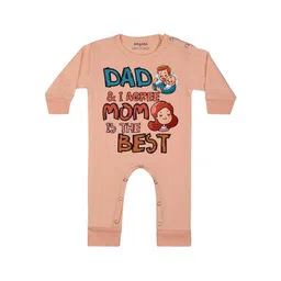 Arvesa Daddy & I Agree Mommy Is Best Printed Bodysuit-picture-56
