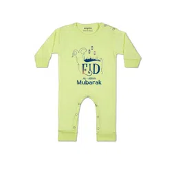 arvesa Eid Al Adha Mubarak Printed Baby Rompers-picture-42