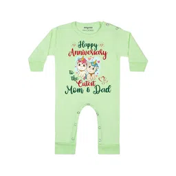Arvesa Happy Anniversary Mom & Dad Printed Bodysuit-picture-35