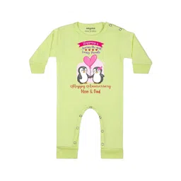 Arvesa Happy Anniversary Mom & Dad Printed Bodysuit-picture-16