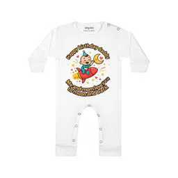 Arvesa Happy Birthday Daddy Printed Bodysuit-picture-52