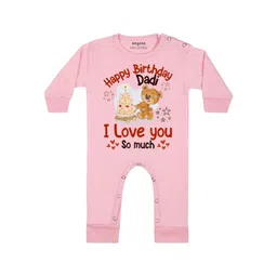 Arvesa Happy Birthday Dadi Printed Bodysuit-picture-52