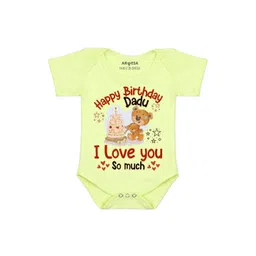 Arvesa Happy Birthday Dadu Printed Bodusuit-picture-38