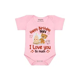 Arvesa Happy Birthday Nani Printed Bodusuit-picture-37