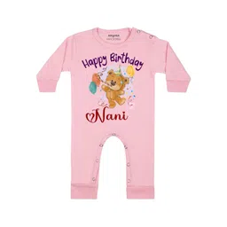 Arvesa Happy Birthday Nani Printed Bodysuit-picture-13
