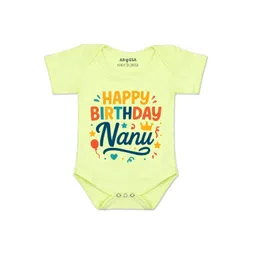 arvesa Happy Birthday Nanu Printed Romper-picture-20
