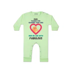 arvesa Happy Father Days Printed Baby Rompers-picture-15