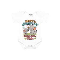 Arvesa Happy Mother Days Printed Bodysuit-picture-27
