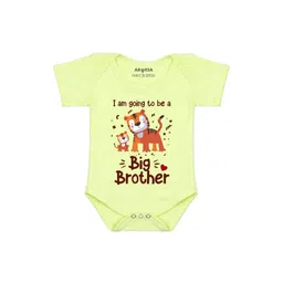 Arvesa I am going to Be Big Brother Printed Bodusuit-picture-34