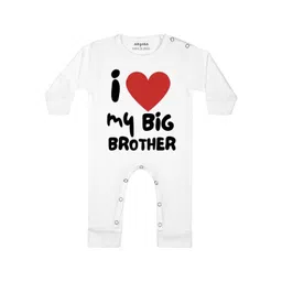 Arvesa I Lobe My Big Brother Printed Bodysuit-picture-54