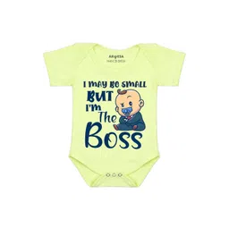 Arvesa I may Be Small But I am Boss Printed Bodusuit-picture-19