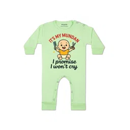 arvesa I Promise I wont Cry Printed Baby Rompers-picture-47