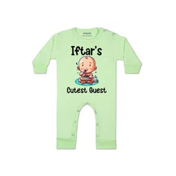 arvesa Iftar Cutest Guest Printed Baby Rompers-picture-35