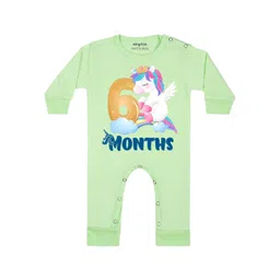 Arvesa Infant Printed Round Neck Rompers-picture-57