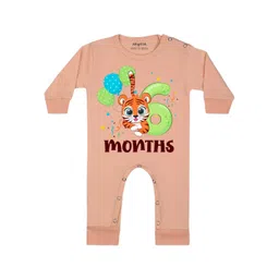 Arvesa Infant Printed Round Neck Rompers-picture-13