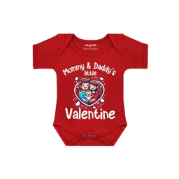 Arvesa Infants Little Valentine Printed Bodysuit-picture-19