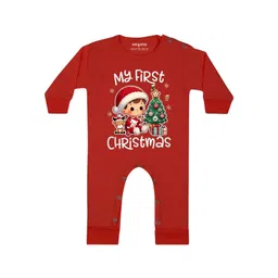 Arvesa Infants My First Christmas Printed Bodysuit-picture-15